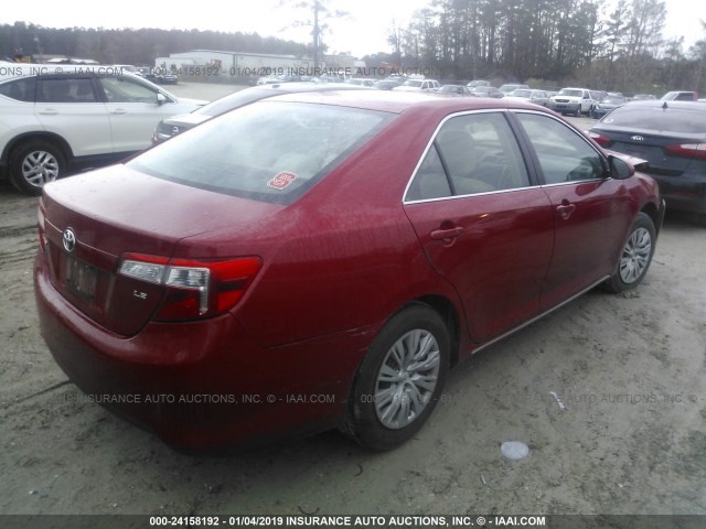 TOYOTA CAMRY LE 2012
