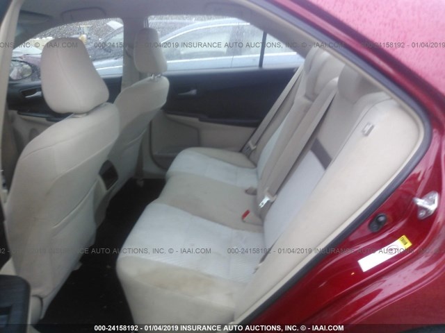 TOYOTA CAMRY LE 2012