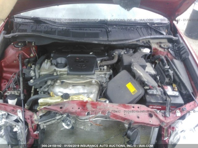 TOYOTA CAMRY LE 2012