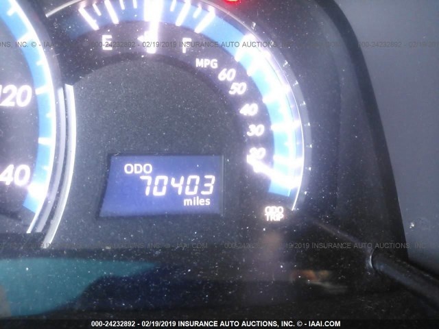 TOYOTA CAMRY LE HYBRID 2012