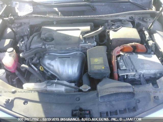 TOYOTA CAMRY LE HYBRID 2012