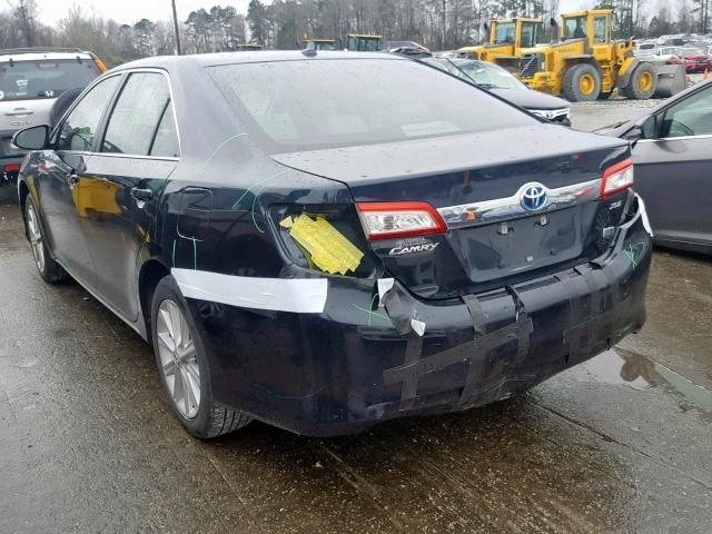 TOYOTA CAMRY XLE HYBRID 2012