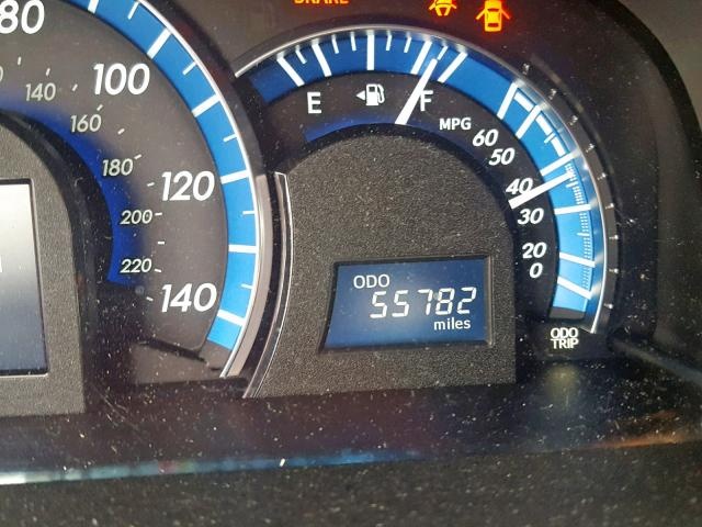 TOYOTA CAMRY XLE HYBRID 2012