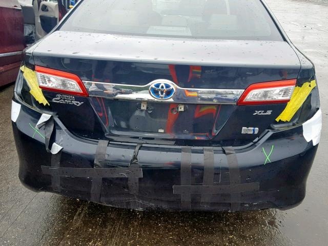 TOYOTA CAMRY XLE HYBRID 2012