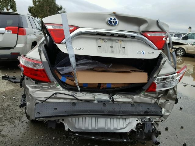 TOYOTA CAMRY LE HYBRID 2017