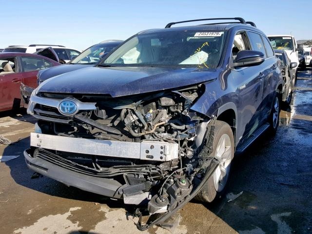 TOYOTA HIGHLANDER LIMITED HYBRID 2016