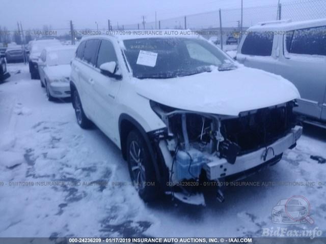 TOYOTA HIGHLANDER LIMITED HYBRID 2017