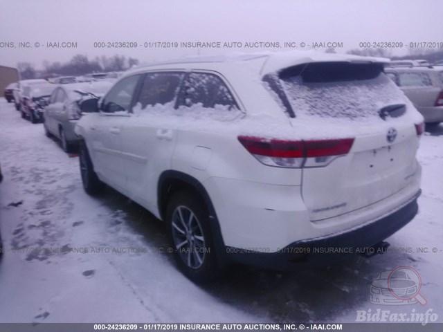 TOYOTA HIGHLANDER LIMITED HYBRID 2017