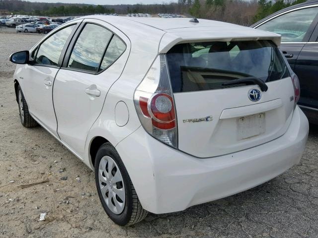 TOYOTA PRIUS C 2012