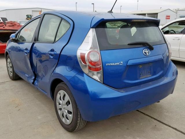 TOYOTA PRIUS C 2013