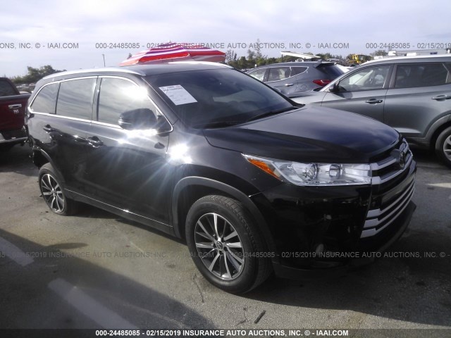 TOYOTA HIGHLANDER XLE 2017