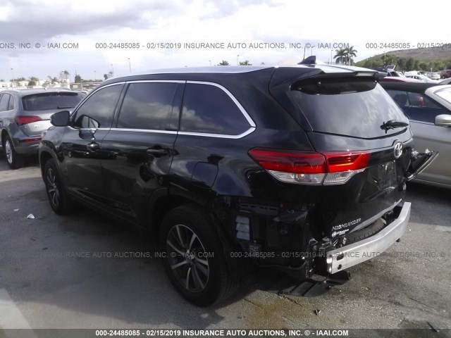 TOYOTA HIGHLANDER XLE 2017