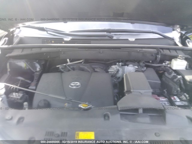 TOYOTA HIGHLANDER XLE 2017