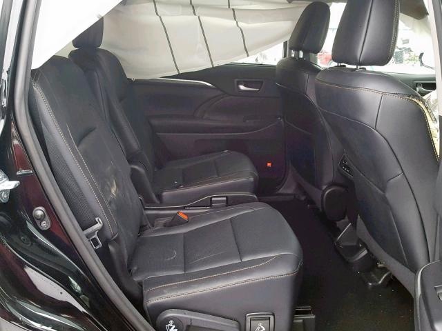 TOYOTA HIGHLANDER LIMITED 2017