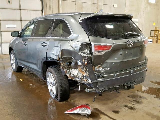 TOYOTA HIGHLANDER LIMITED 2016