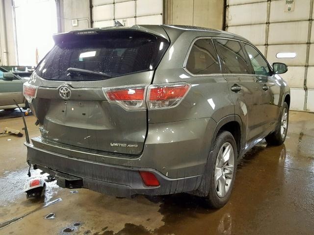 TOYOTA HIGHLANDER LIMITED 2016