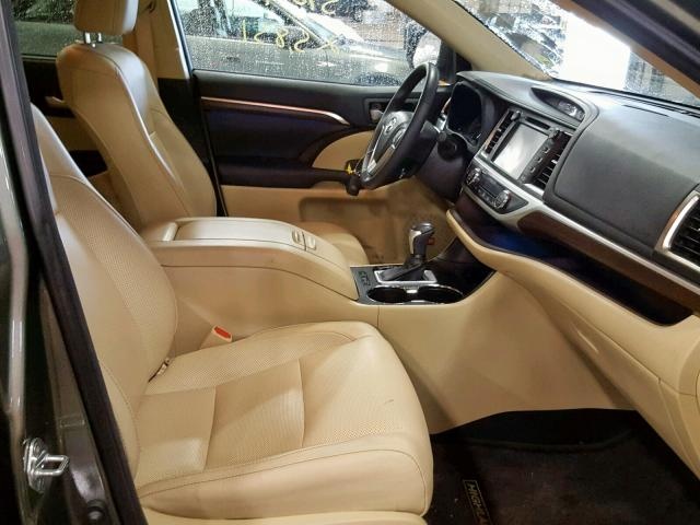 TOYOTA HIGHLANDER LIMITED 2016