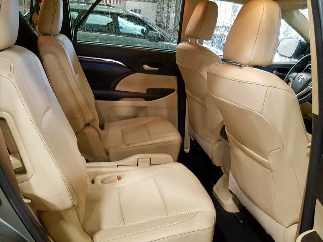 TOYOTA HIGHLANDER LIMITED 2016