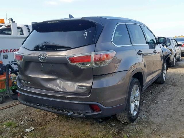 TOYOTA HIGHLANDER LIMITED 2016