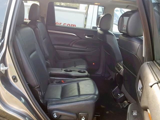 TOYOTA HIGHLANDER LIMITED 2016