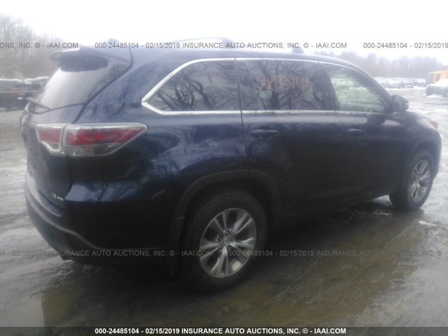 TOYOTA HIGHLANDER LE 2014