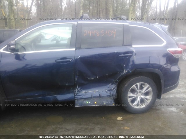 TOYOTA HIGHLANDER LE 2014