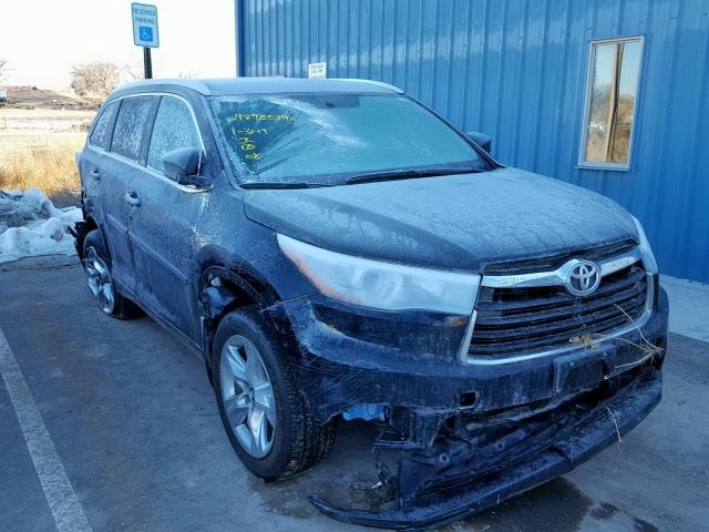 TOYOTA HIGHLANDER LIMITED 2016