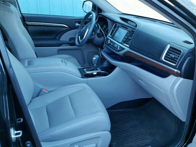 TOYOTA HIGHLANDER LIMITED 2016