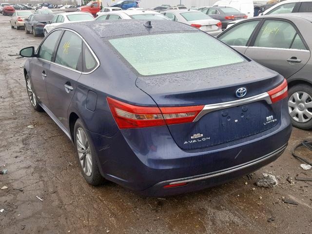 TOYOTA AVALON HYBRID 2016