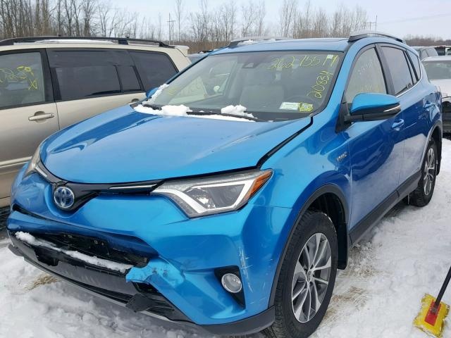 TOYOTA RAV 4 HYBRID XLE 2017