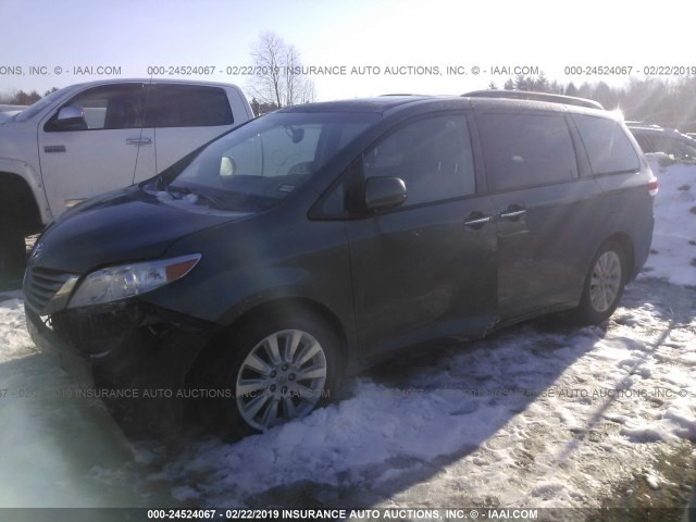 TOYOTA SIENNA XLE 2014