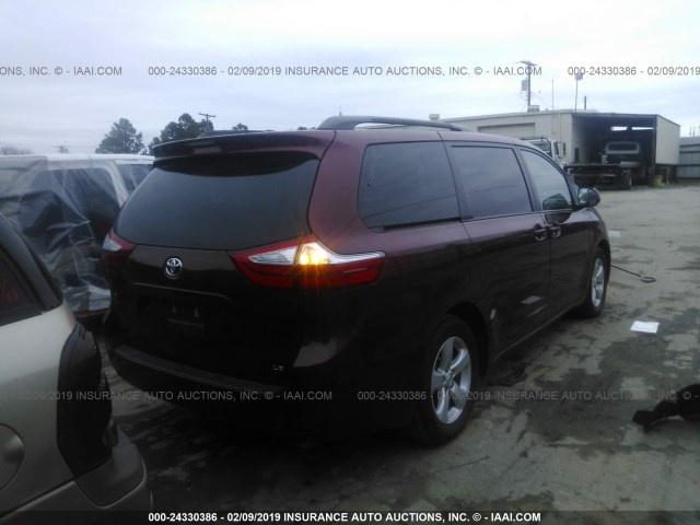 TOYOTA SIENNA LE 2015