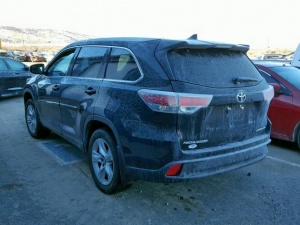 TOYOTA HIGHLANDER LIMITED 2016